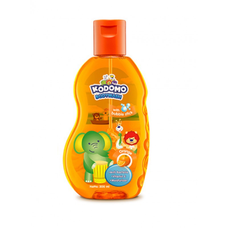 KODOMO BODY WASH WITH BUBBLE STICK  200ML