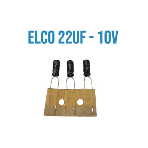 ELKO KAPASITOR 22UF - 10V