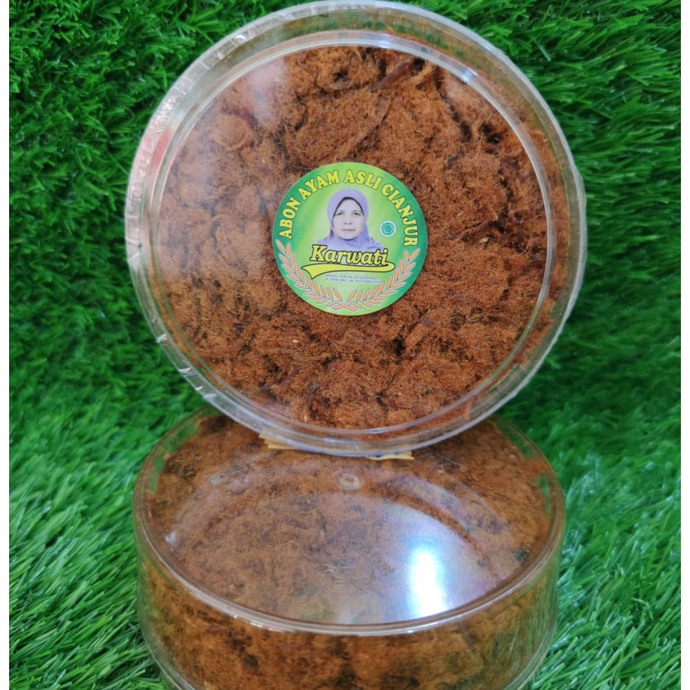 

Abon ayam cianjur karwati isi 120-150 gram