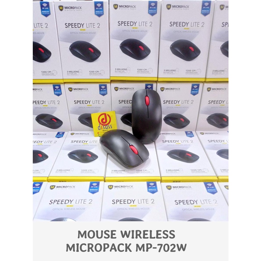 MOUSE WIRELESS MICROPACK MP702 MOUSE WIRELES MURAH - DISASS JOGJA