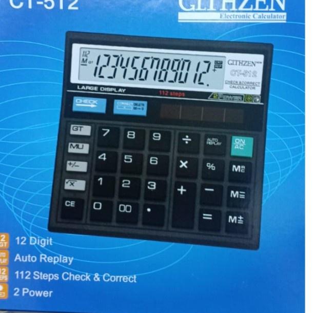 

Terjangkau Kalkulator CT 512 12 Digit - Calculator Check