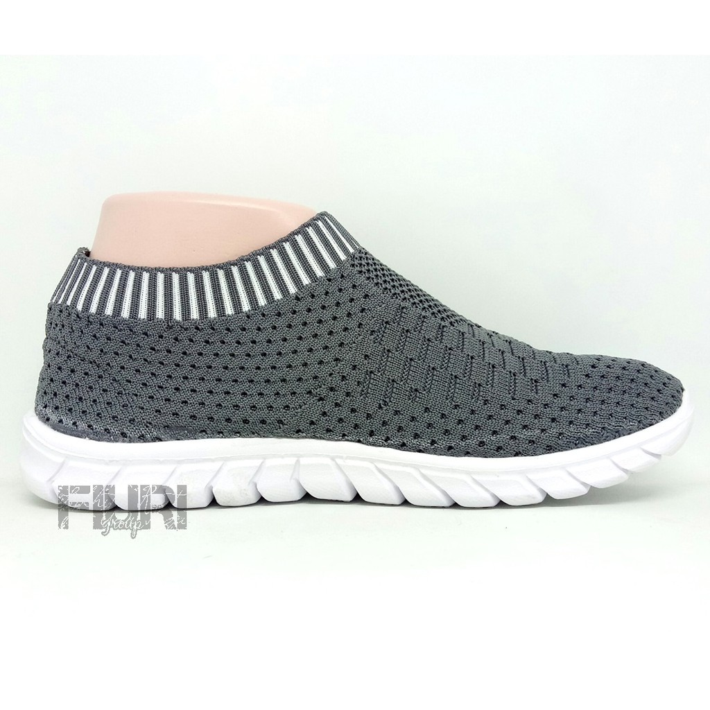 ARDILES Original - Mickelson MYTHA 33-40 Grey - Sepatu Olahraga Wanita - Sepatu Sneakers Knit Rajut Wanita