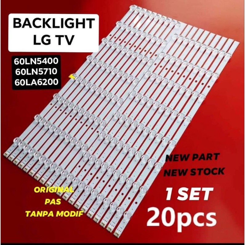 LAMPU LED BL BACKLIGHT TV LG 60LN 60LA 60LN5400 60LN5710 60LA6200