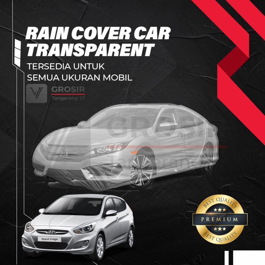 Sarung Mobil Transparan HYUNDAI GRAND AVEGA 2011-2016 Transparent Body Cover HYUNDAI GRAND AVEGA 201