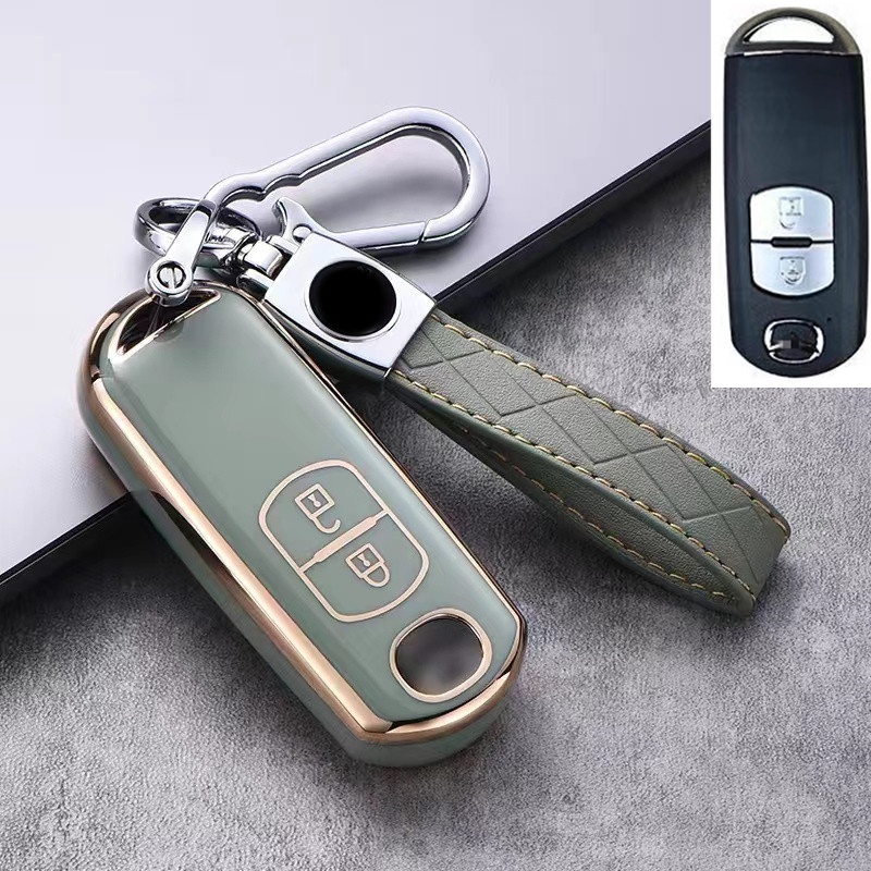 Casing Kunci remote Mobil keyless Untuk mazda 2 mazda 3 mazda 6 cx3 cx5 cx9