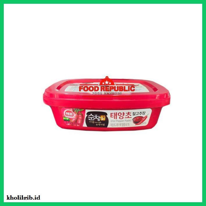 

Aneka-Sambal- Sajo Gochujang 170 Gr / Sambal Pasta Korea/ Hot Pepper Paste Best Sell