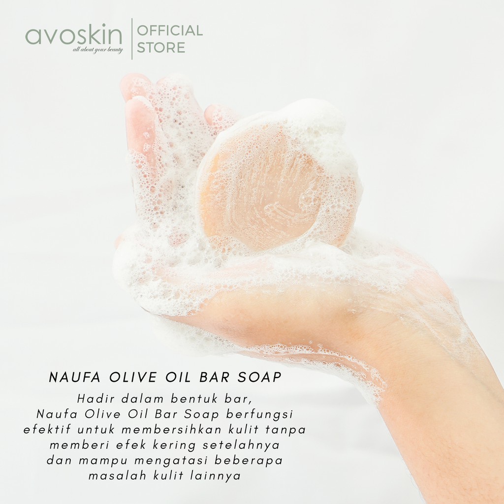 Avoskin Naufa Pure Olive Oil Bar Soap