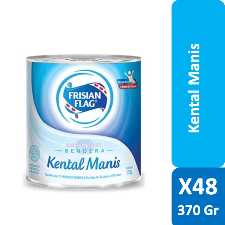 

Frisian Flag Bendera Kental Manis Kaleng 48x370g