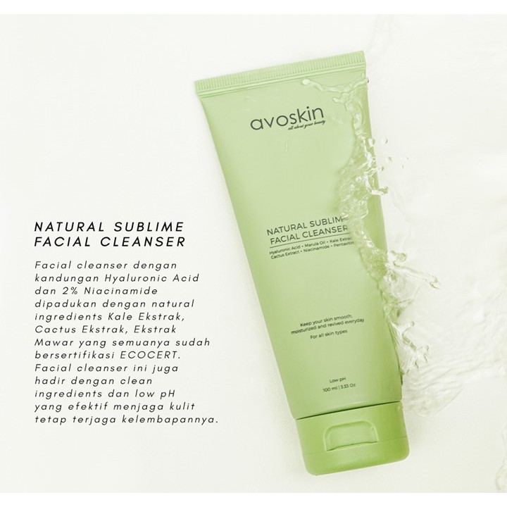 Avoskin Natural Sublime Facial Cleanser