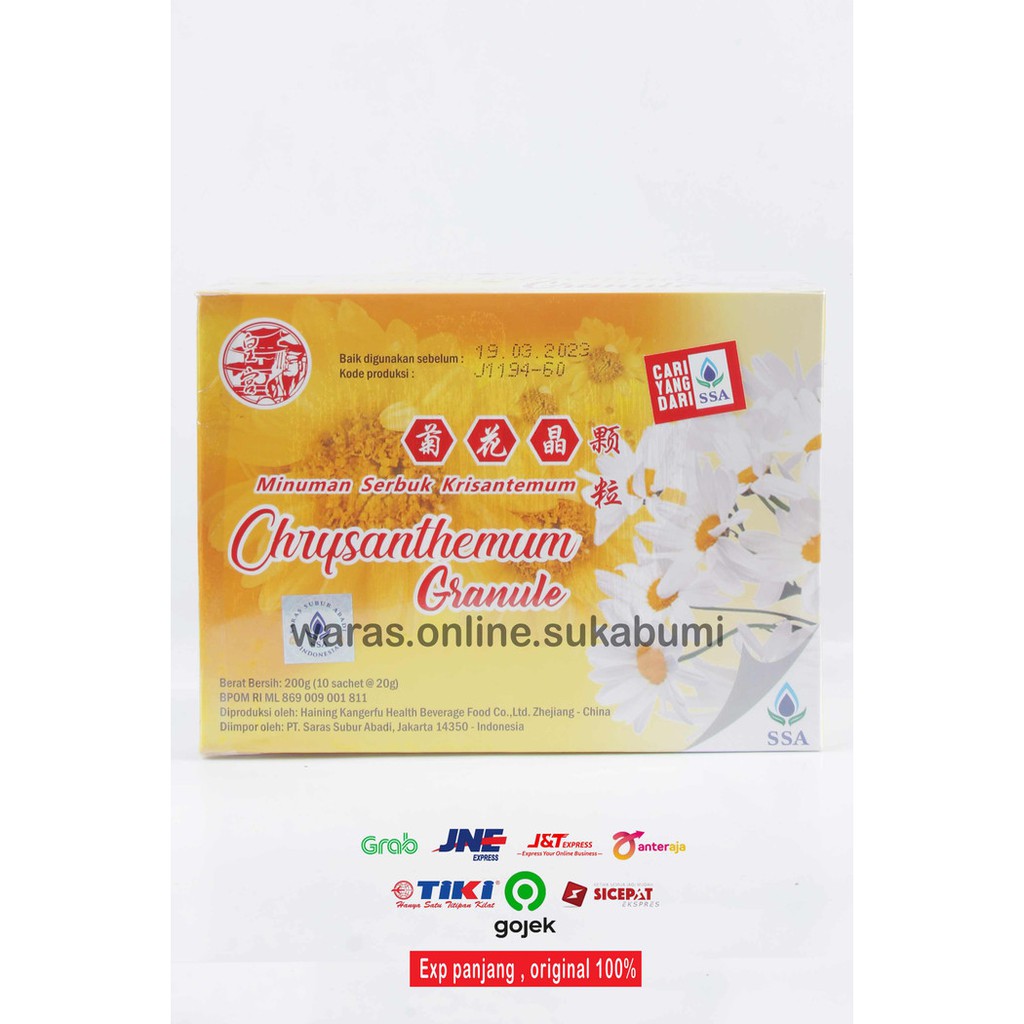 

Chrysanthemum Granule Minuman Serbuk Krisantemum