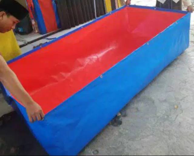 TERPAL KOLAM IKAN UKURAN 250X150X70 A12 ORIGINAL