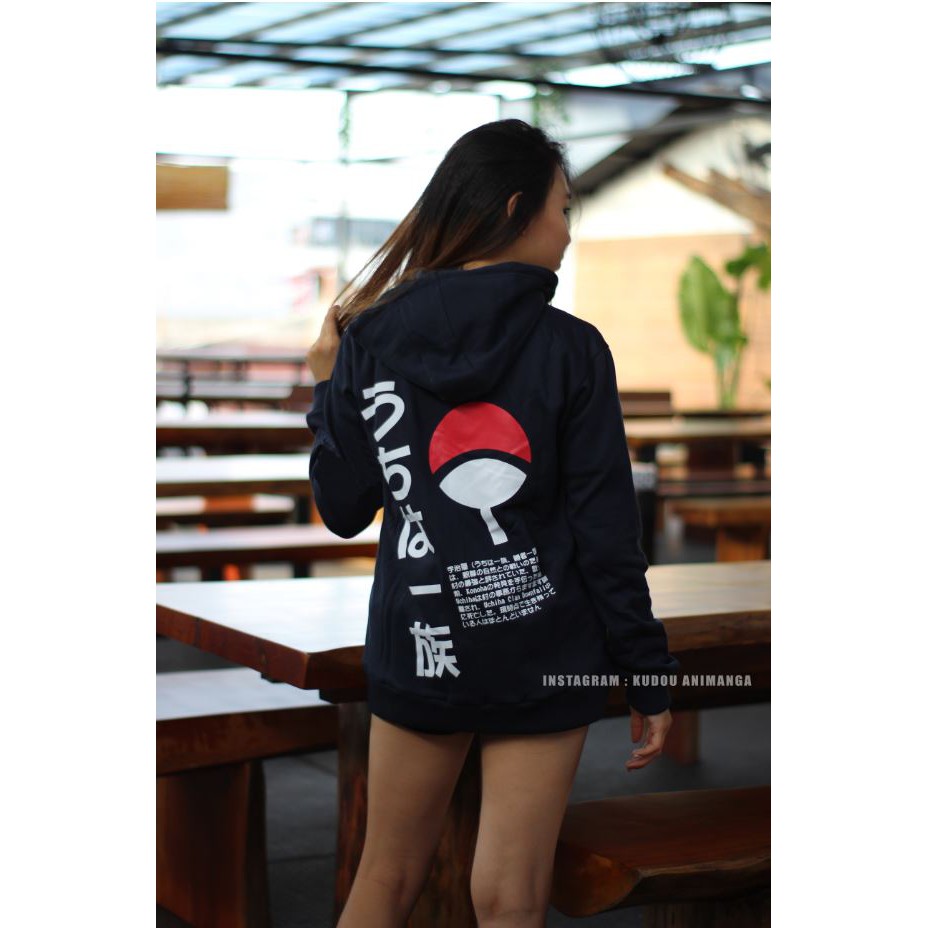 Jaket Uchiha Clan cotton fleece