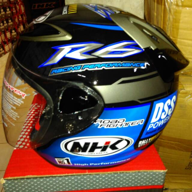 NHK R6 Rally motif blue