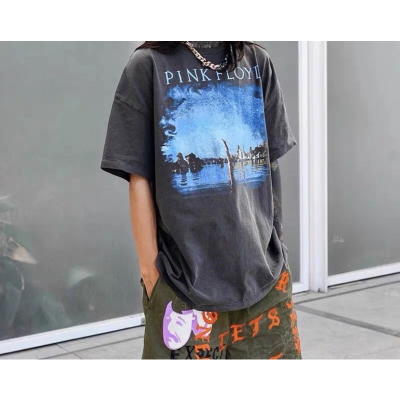 PINK FLOYD BAND KANYE WEST GIANT TEE JAYS