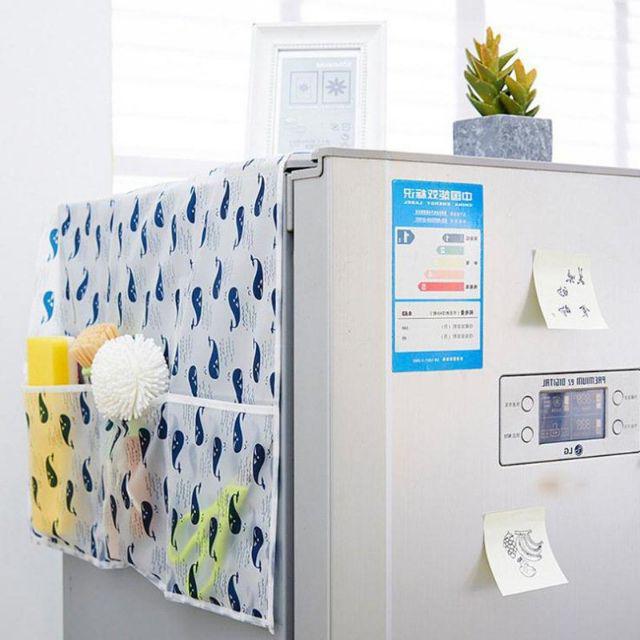 Cover Kulkas Travelmate Kantong Storage Multifungsi