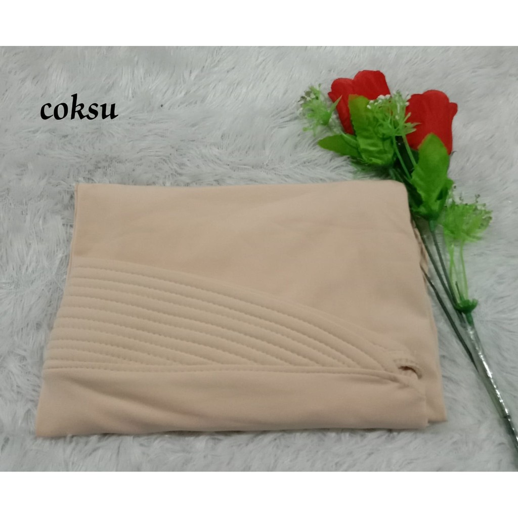 Best Seller...!!! Bergo Oval Polos / Hijab Harian Simple-Coksu
