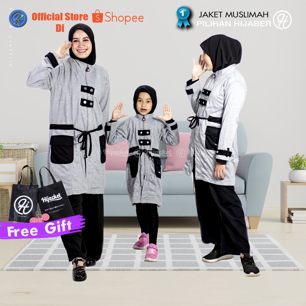 ✅TERBARU✅ Hijacket Original SORAYA and KIDS Series Jacket Hijaber Jaket Wanita Muslimah Hijaket Jaket Hijab Hijaber Tebal Hangat Premium Jaket Musim Dingin