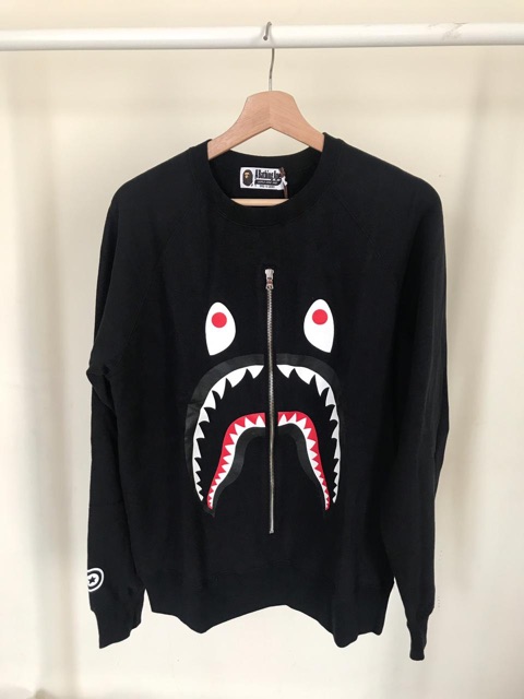 Jaket BAPE SHARK HOODIE FULL ZIP Original