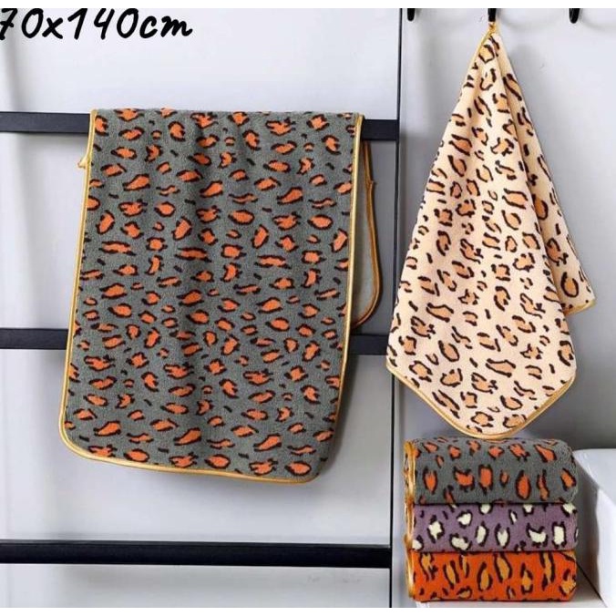 Hemat Handuk Mandi Dewasa Sultan Leo 70 X140 Cm Bagus