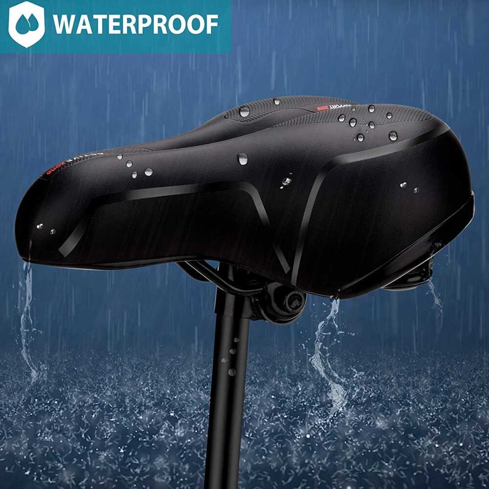 Jok Sadel Sepeda Empuk MTB RB Seli lipat / Waterproof Soft Padded Saddle