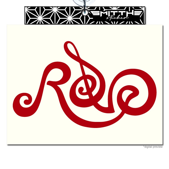 Stiker Red Velvet Feel My Rhythm KPOP Cutting Sticker Decal Waterproof aksesoris Mobil Motor