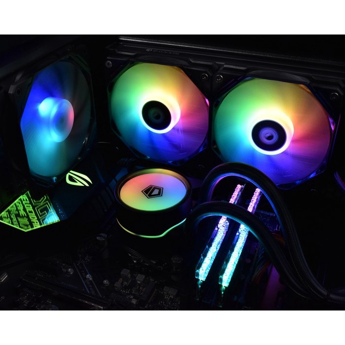 ID-COOLING ZOOMFLOW 240 XT - AIO CPU Liquid Water Cooler ARGB Sync