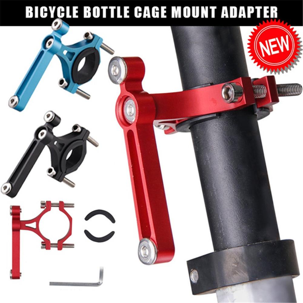 Lanfy Holder Botol Adaptor Aluminium Alloy Sepeda Rak Cangkir Air Bersepeda Aksesoris Water Bottle Holder Bracket Klip Konversi Kursi