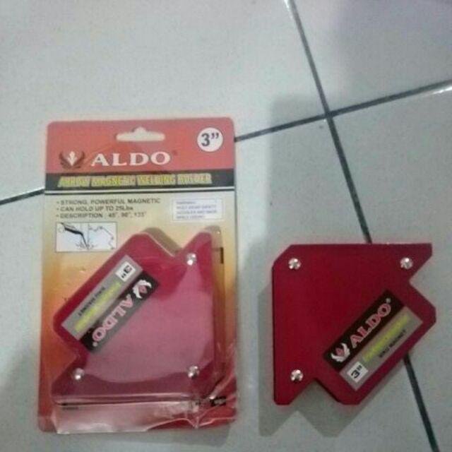 Magnet Holder Arrow Magnetic Welding Holder  Siku Magnet Untuk Las 3 Inch