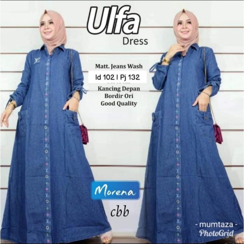 Dress Jeans Denim Wanita Original Amara Amanajwa Clara Denima Fregga Fuji Jovita Lina Kiara Ulfa Tokyo Stone