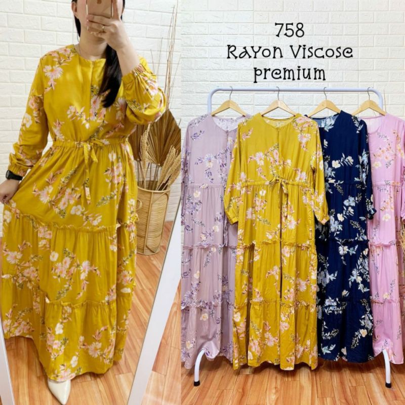 gamis original felior(sisa pink)