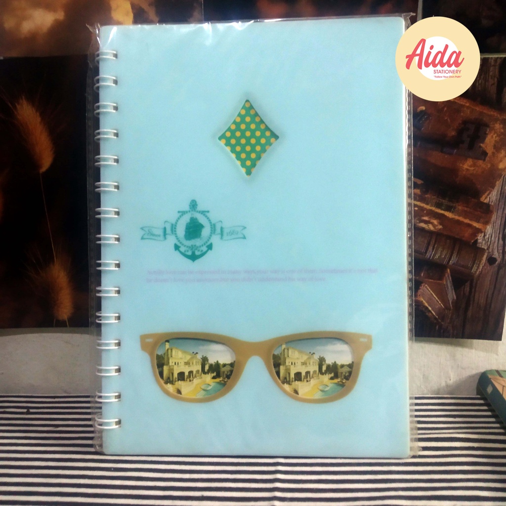 

Notebook Sunglases A5 Bergaris