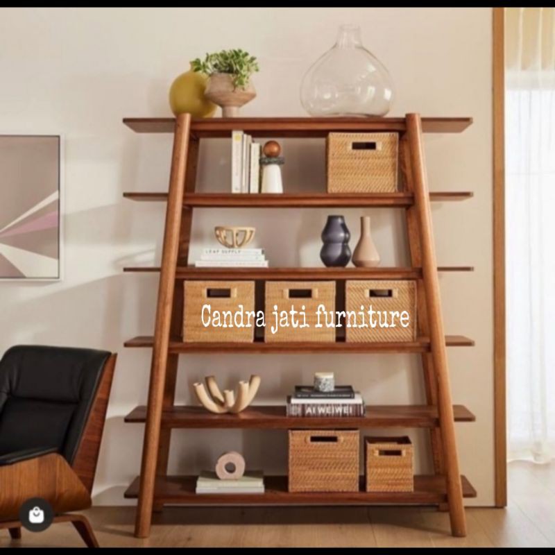 bufet rak minimalis kayu jati furniture