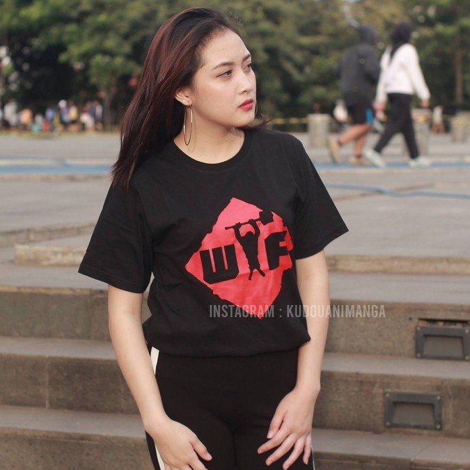 Tshirt WTF GYM Black