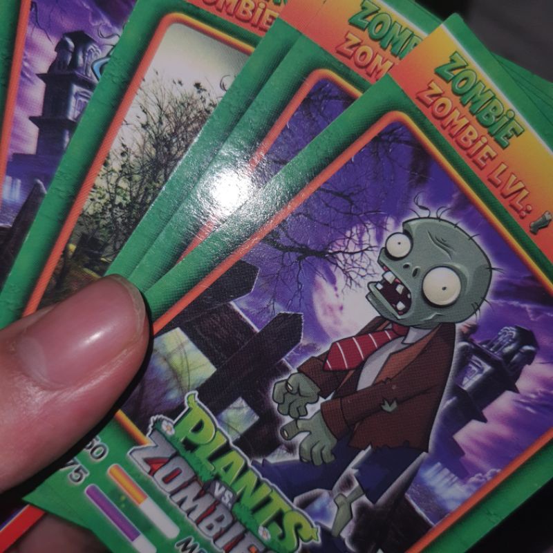 PC ZOMBIE GANTENG ♡ card kartu plants vs zombies
