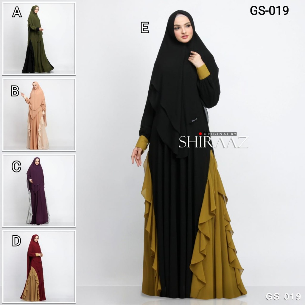 Gamis GS-019  Original by SHIRAAZ