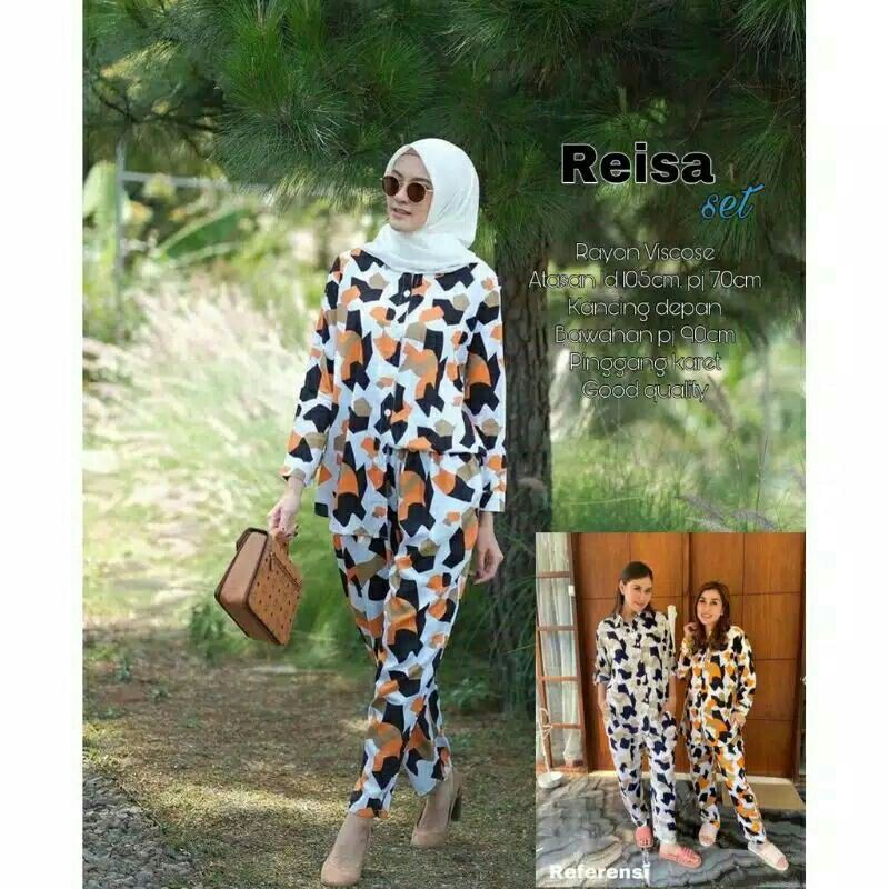 Baju Setelan Wanita One Set Setelan Piyama Terbaru Dayli One Set Pakaian Wanita Rayon Viscose SizeXl