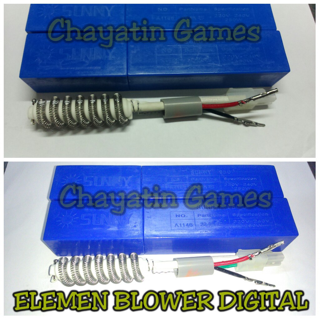 Elemen Blower Quick Model Spiral Digital ( Type 857D )