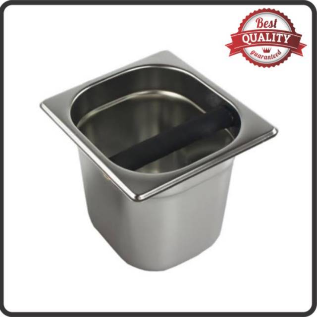 KNOCK BOX / WADAH SAMPAH KOPI / WASTE CONTAINER BARISTA 17.5 X 16 X 15 cm