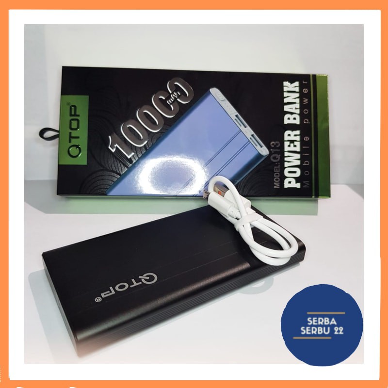 Powerbank QTOP Mobile Power 10000mAh Q13  ORIGINAL 100%  [SS]