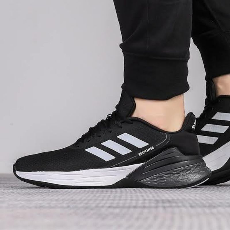 ADIDAS RESPONSE SR Running Original Hitam BNIB