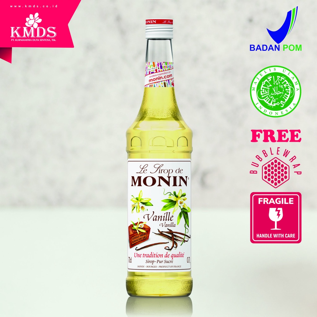 

MONIN Vanilla syrup 70 CL 700 ML