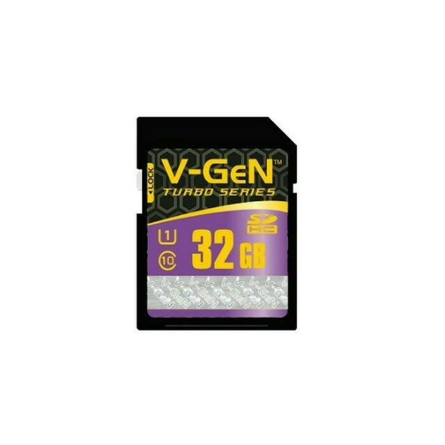 KHANZAACC SD CARD VGEN TURBO 32GB CLASS 10 MEMORY KAMERA