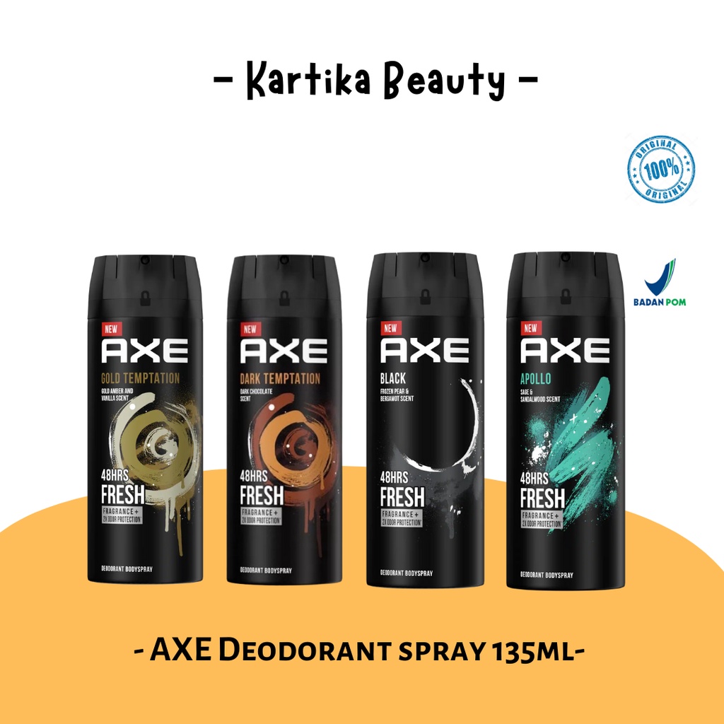 Jual Axe Deodorant Body Spray 135 Ml Deodoran Spray Parfum Cowok Parfum Laki Parfum Pria Parfum 6066