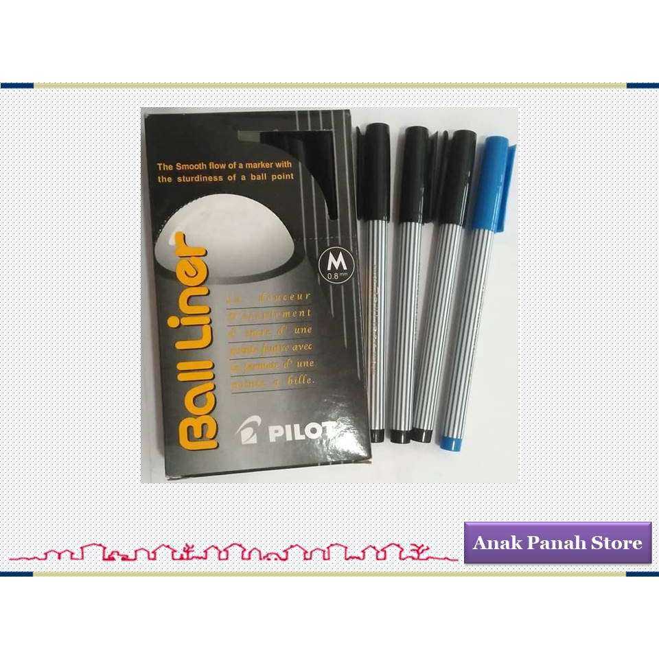 

Pen Merk Pilot Ball liner