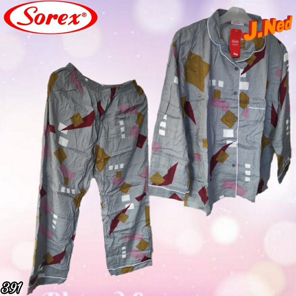 J391 - BAJU TIDUR SOREX PREMIUM FREESIZE LENGAN PANJANG