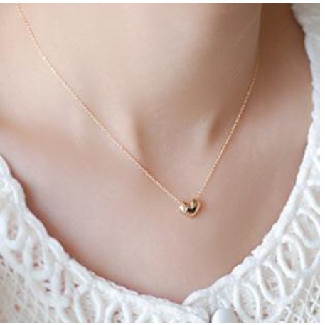 *ALIBABA1688*COD Kalung Wanita Liontin Hati B15