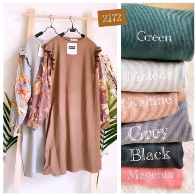 TUNIK RAJUT L30 (HITAM)