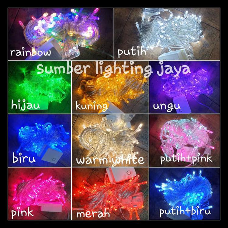 

BAYAR DITEMPAT LAMPU NATAL TUMBLR LED 10M / LAMPU HIAS / LAMPU UNIK - WARM WHITE KODE 1086