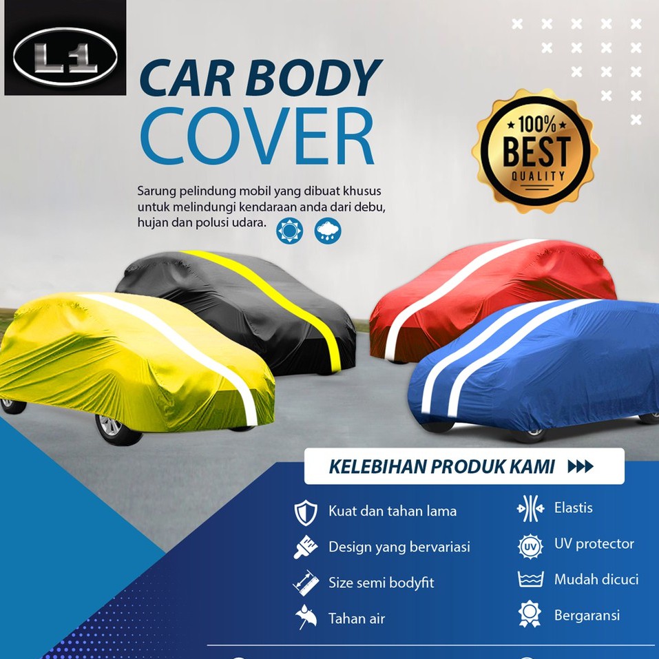 Body Cover Warna Avanza Xenia Calya Sigra Livina Ertiga Mobilio Chevrolet Spin xover