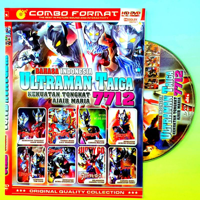 Kaset Film Anak Terlaris Paling Laku Ultraman Taiga Terbaru